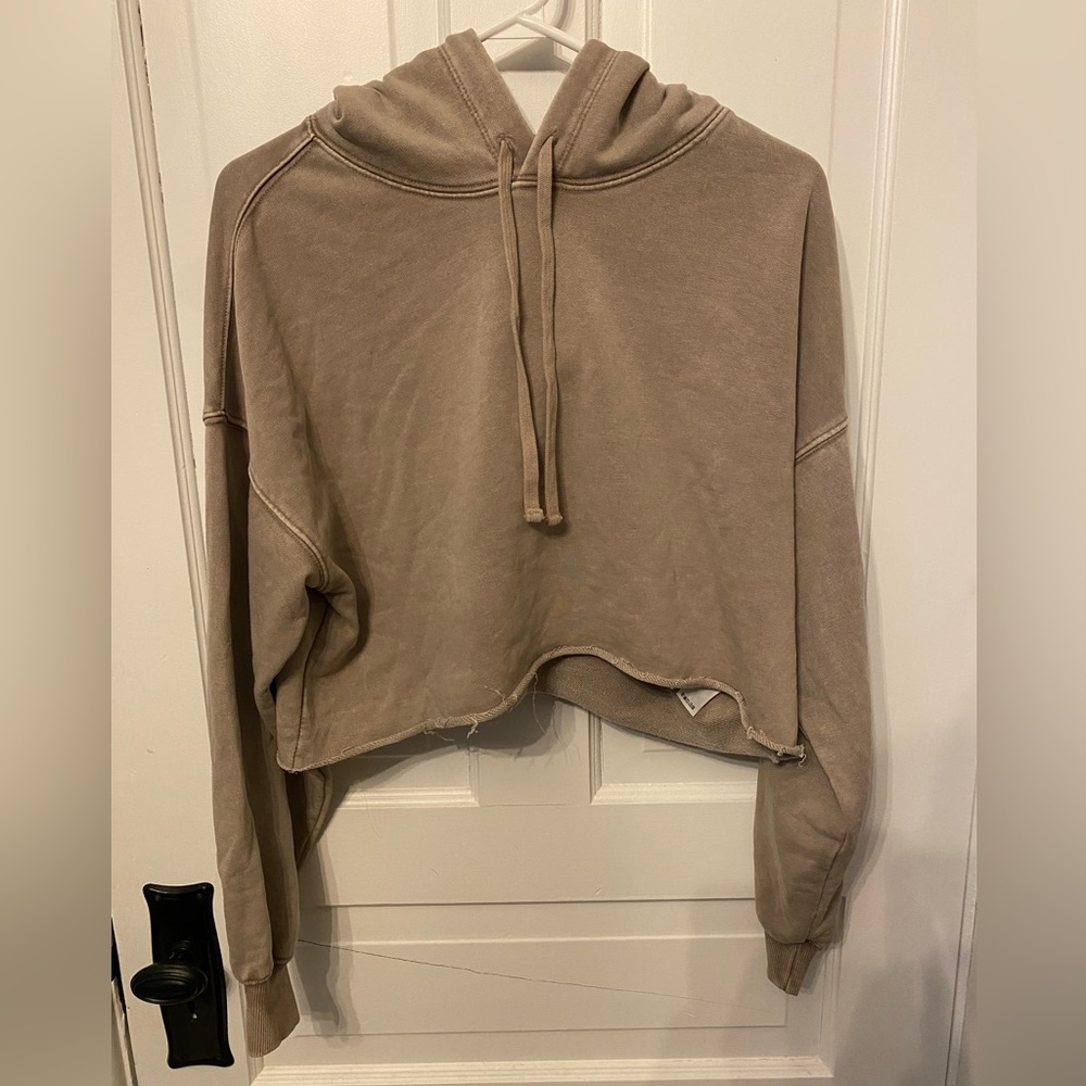 Garage Cropped Hoodie